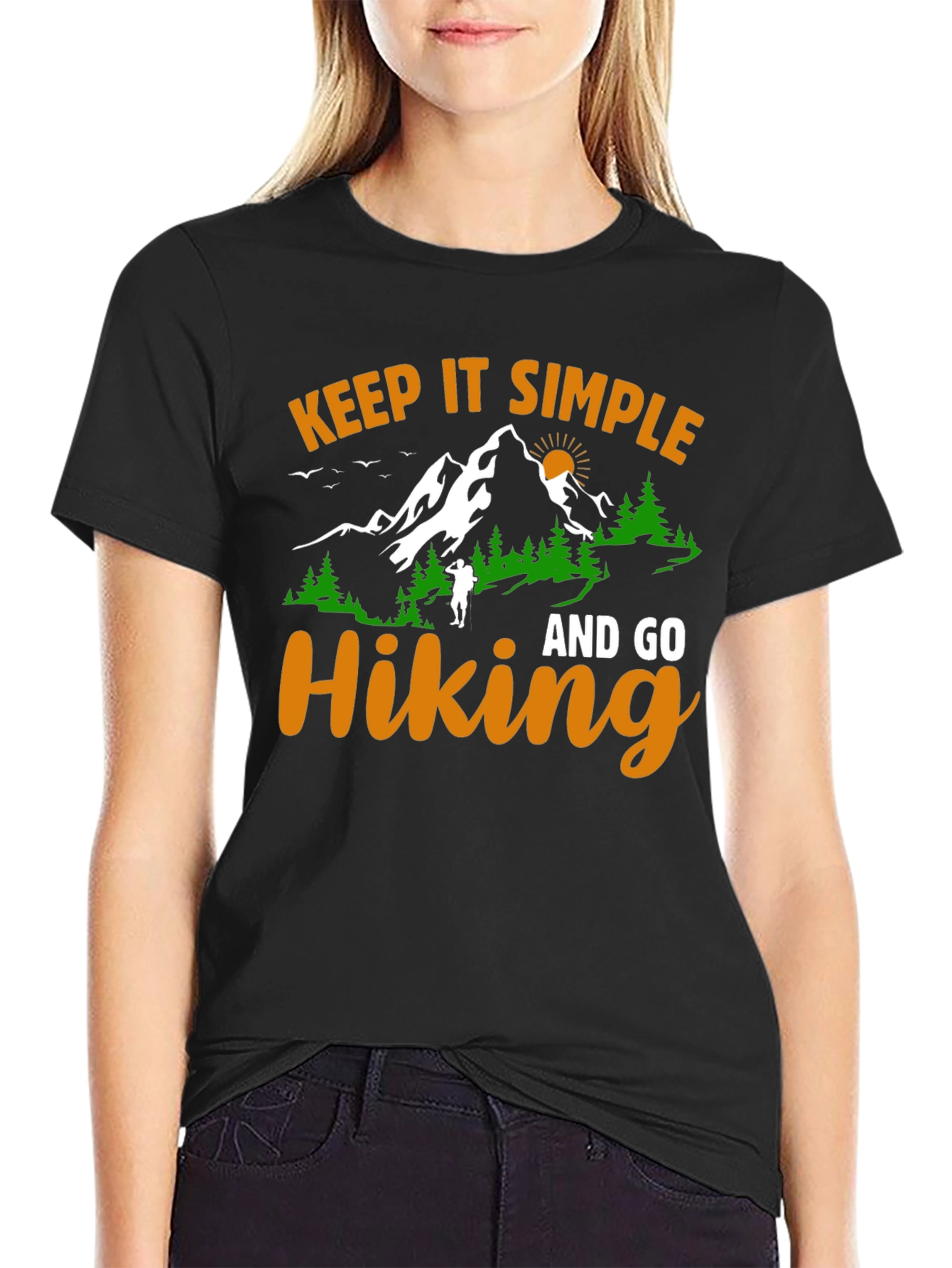 Keep It Simple Hiking Graphic Tee