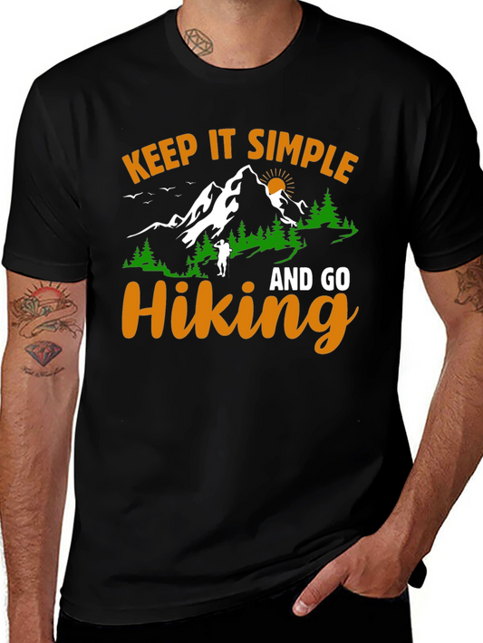 Keep It Simple Hiking Graphic Tee