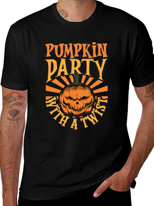 Pumpkin Party With A Twist Halloween T-Shirt