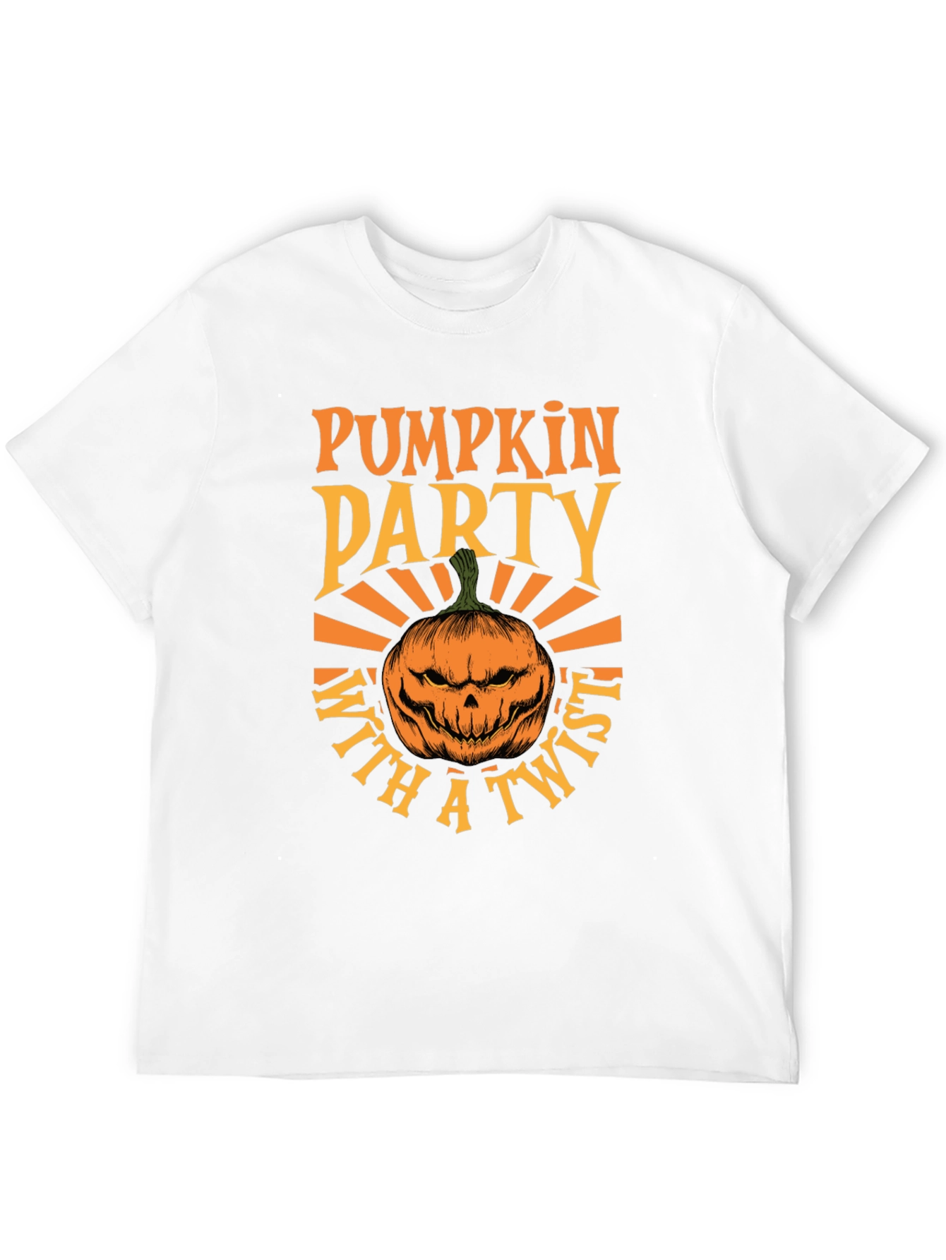 Pumpkin Party With A Twist Halloween T-Shirt