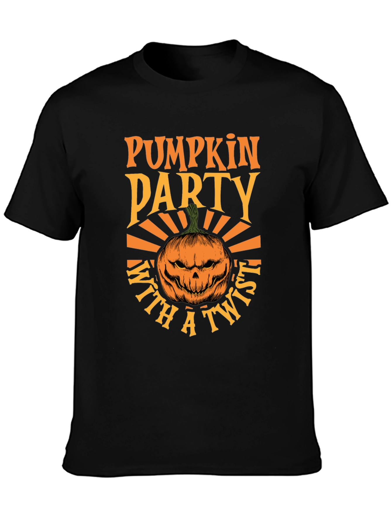 Pumpkin Party With A Twist Halloween T-Shirt