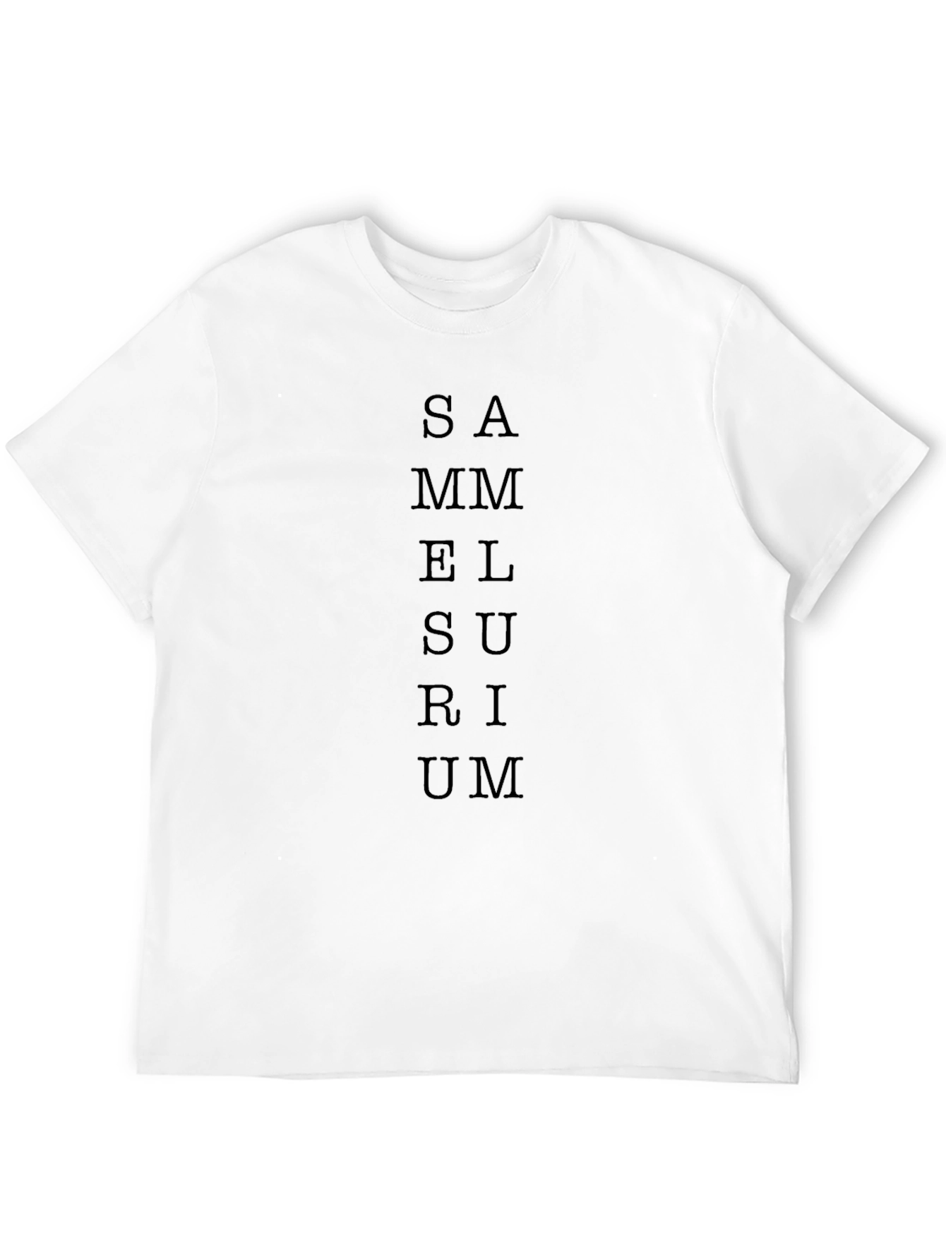 SAMMURAM T-Shirt - Black Casual Tee