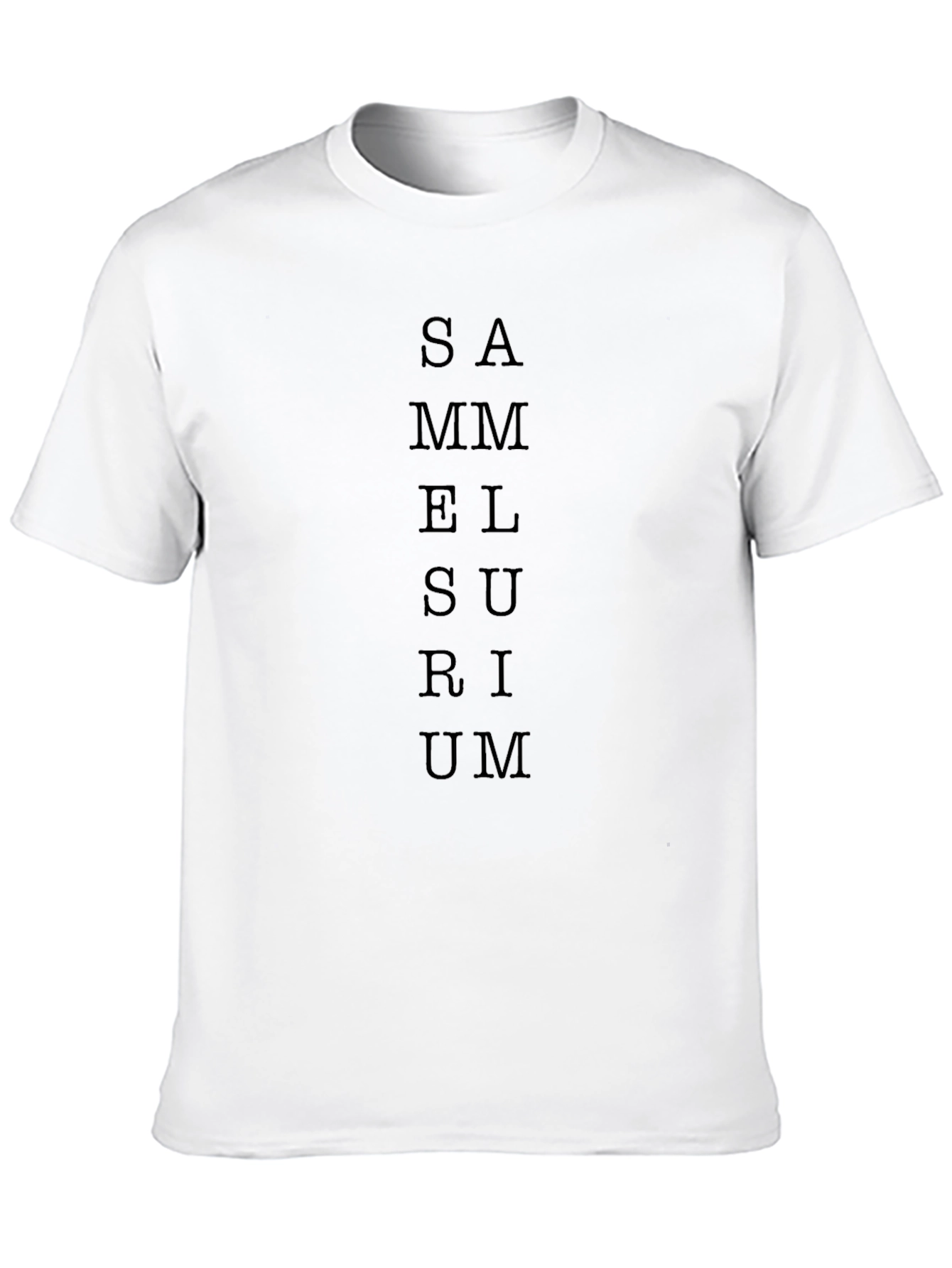 SAMMURAM T-Shirt - Black Casual Tee