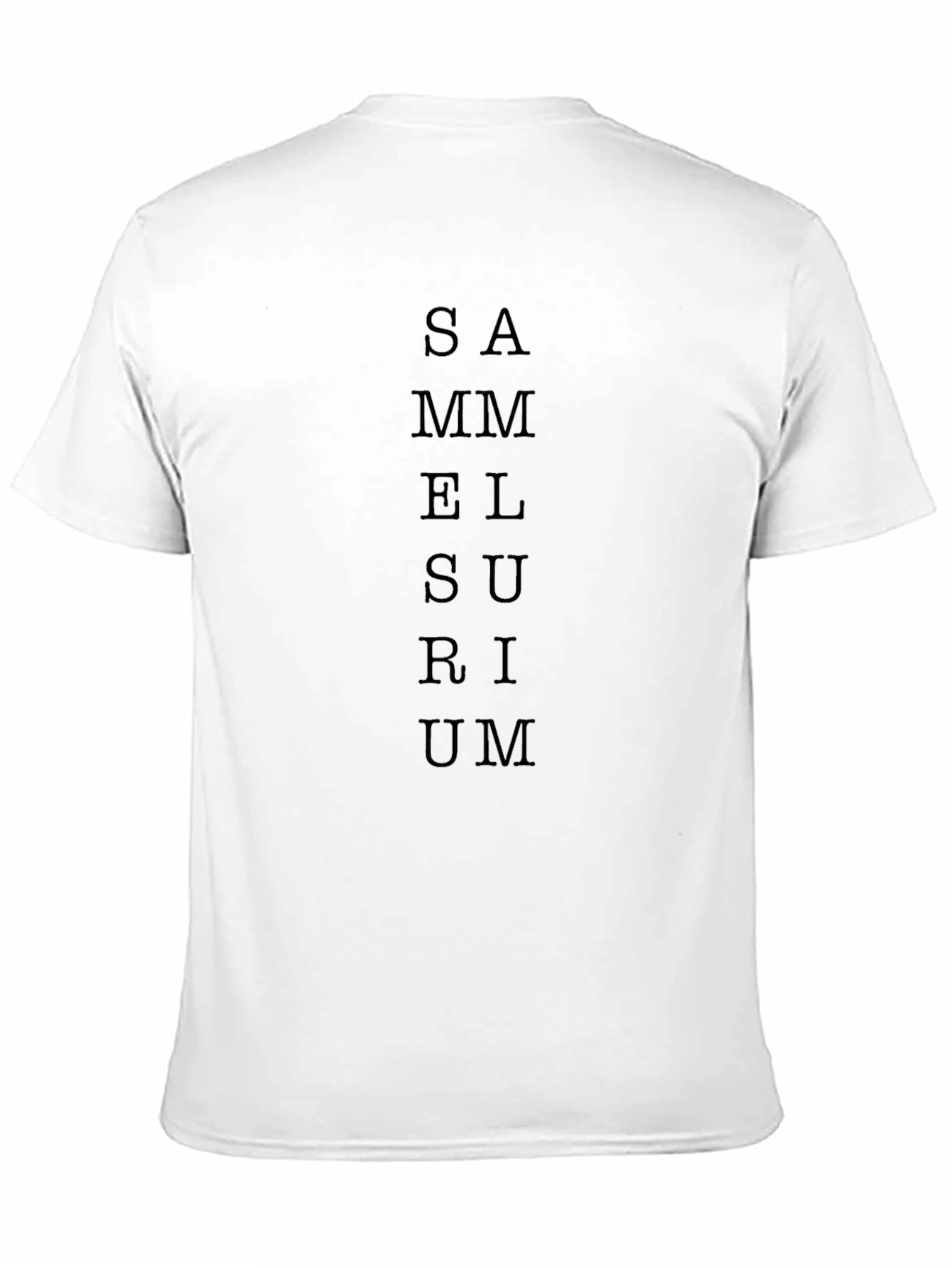SAMMURAM T-Shirt - Black Casual Tee