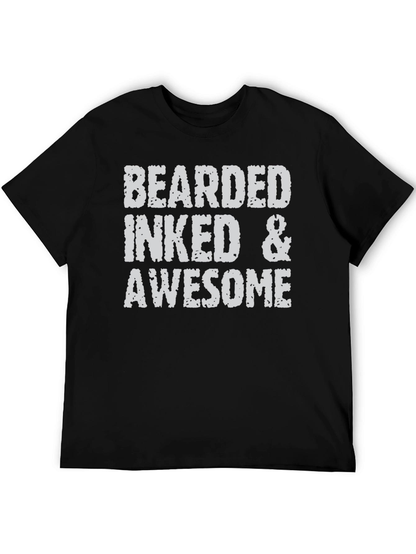 Bearded Inked & Awesome Graphic T-Shirt