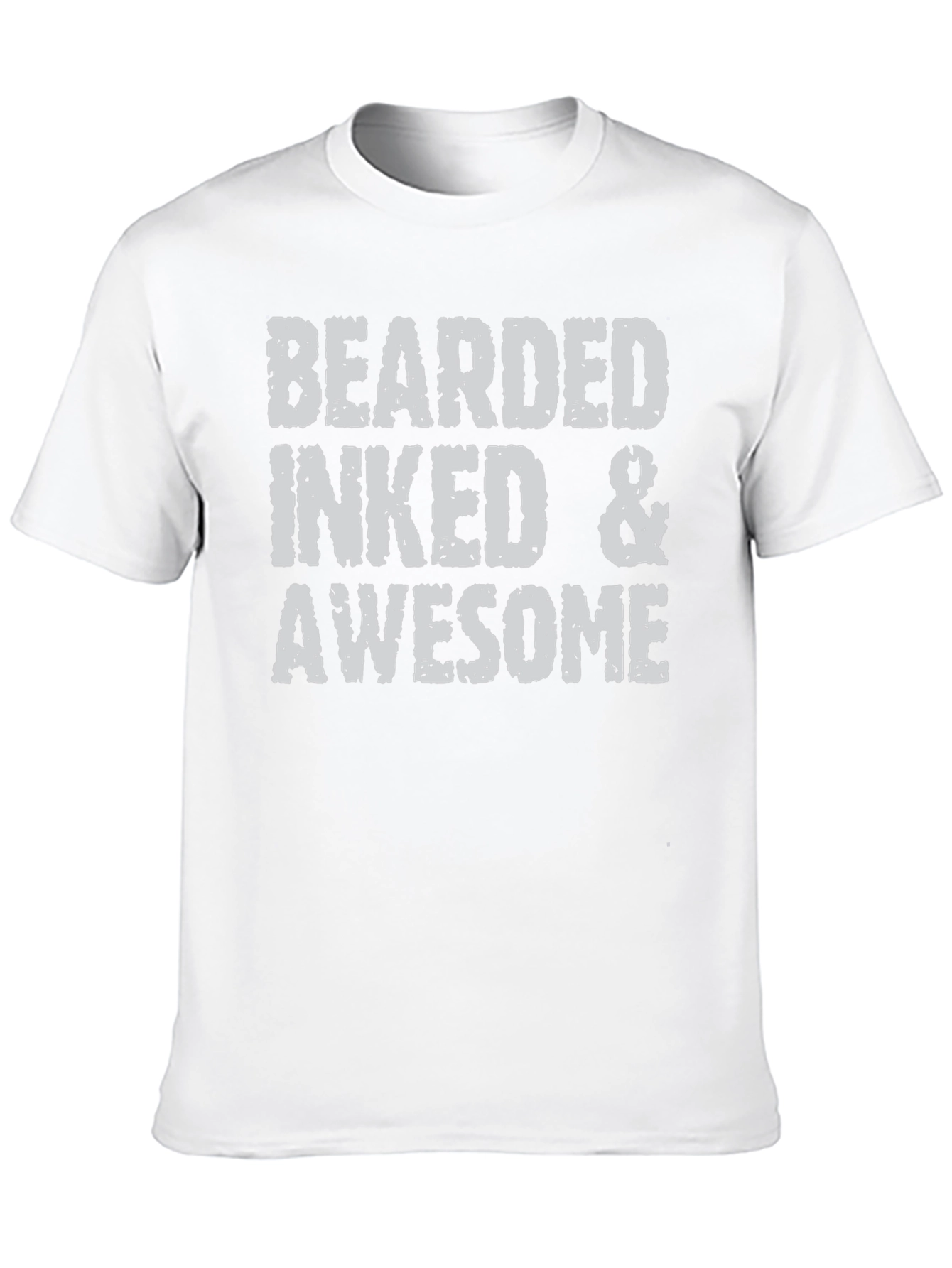 Bearded Inked & Awesome Graphic T-Shirt