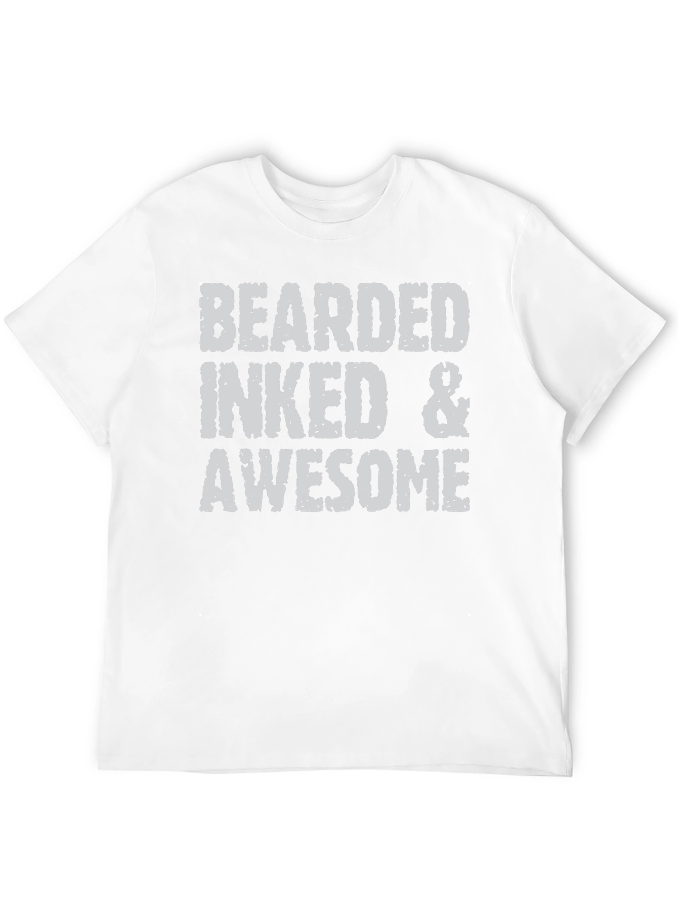 Bearded Inked & Awesome Graphic T-Shirt