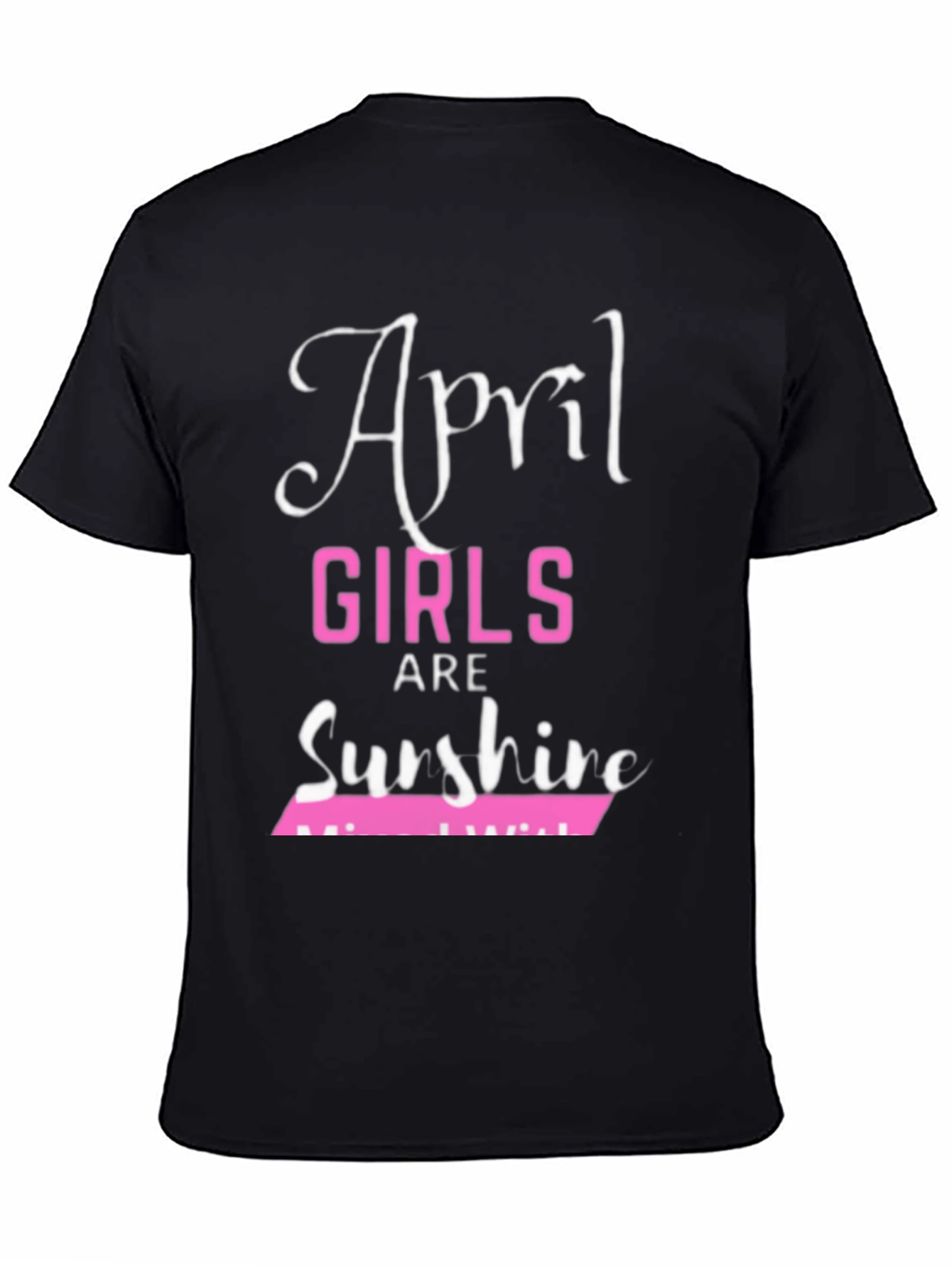 April Girls Sunshine Tee - Birthday Gift