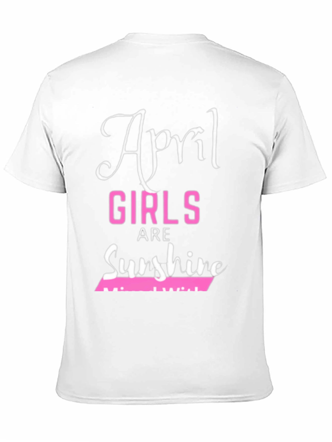 April Girls Sunshine Tee - Birthday Gift