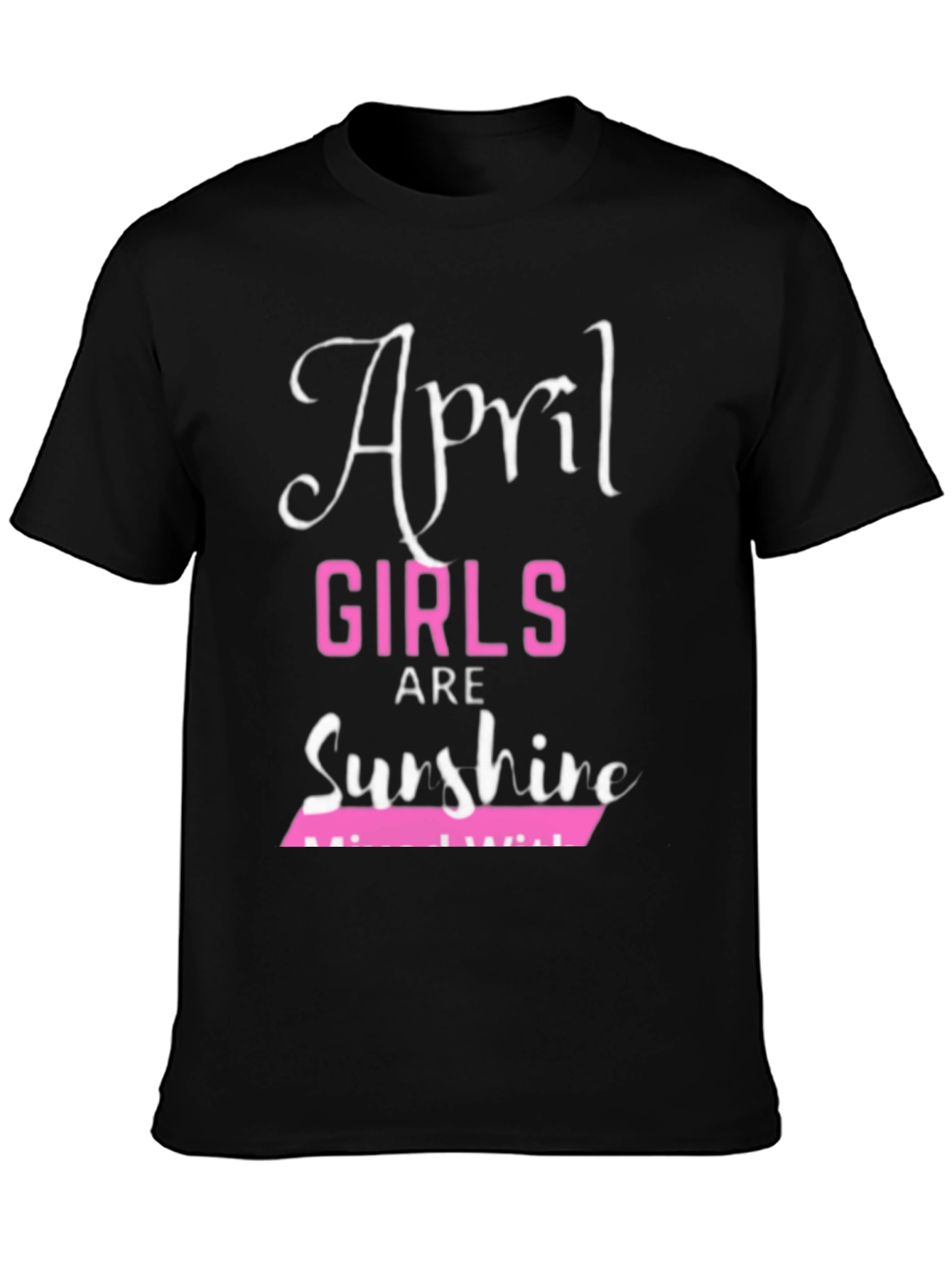 April Girls Sunshine Tee - Birthday Gift