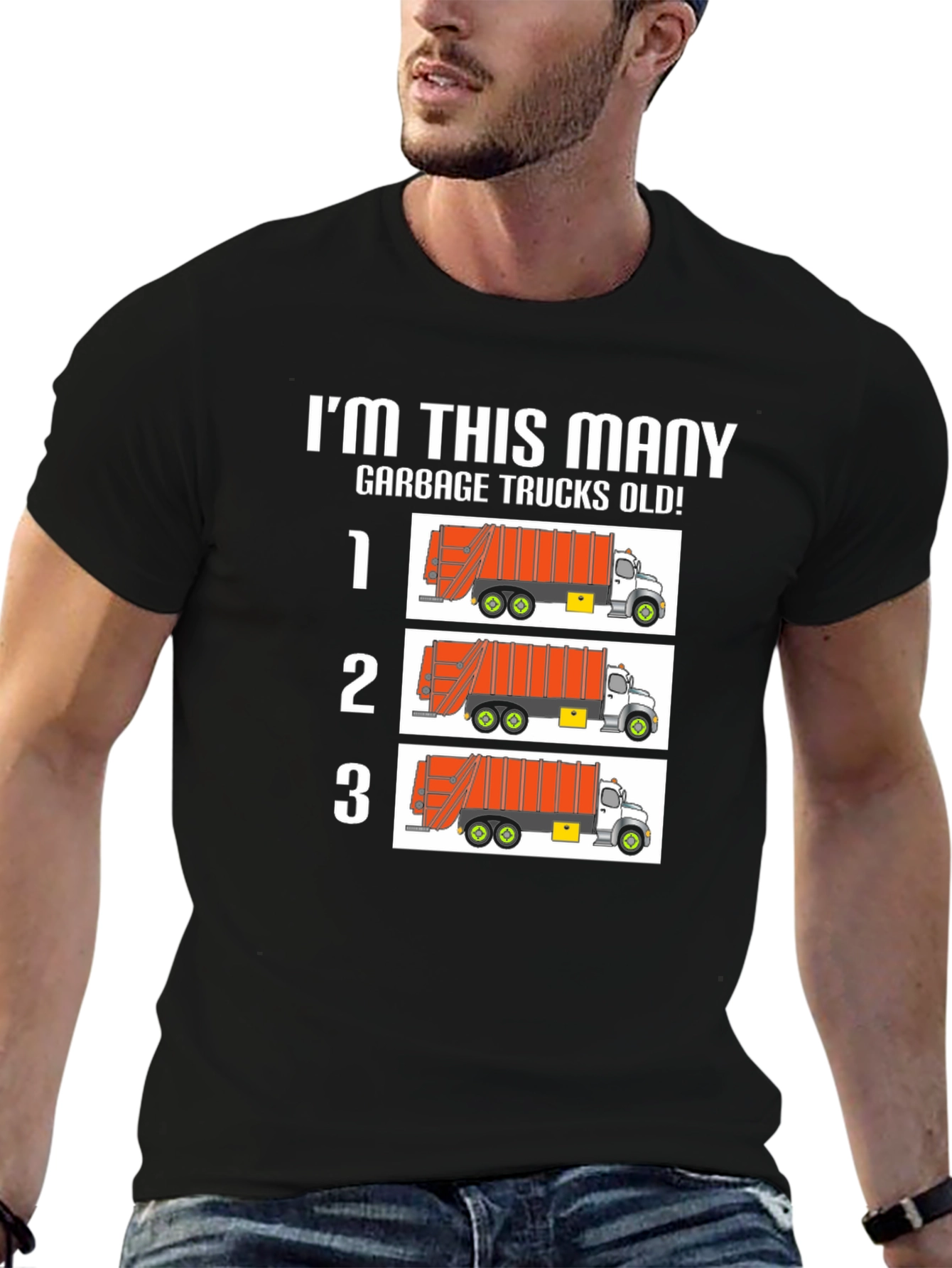 Im This Many Garbage Trucks Old! T-Shirt