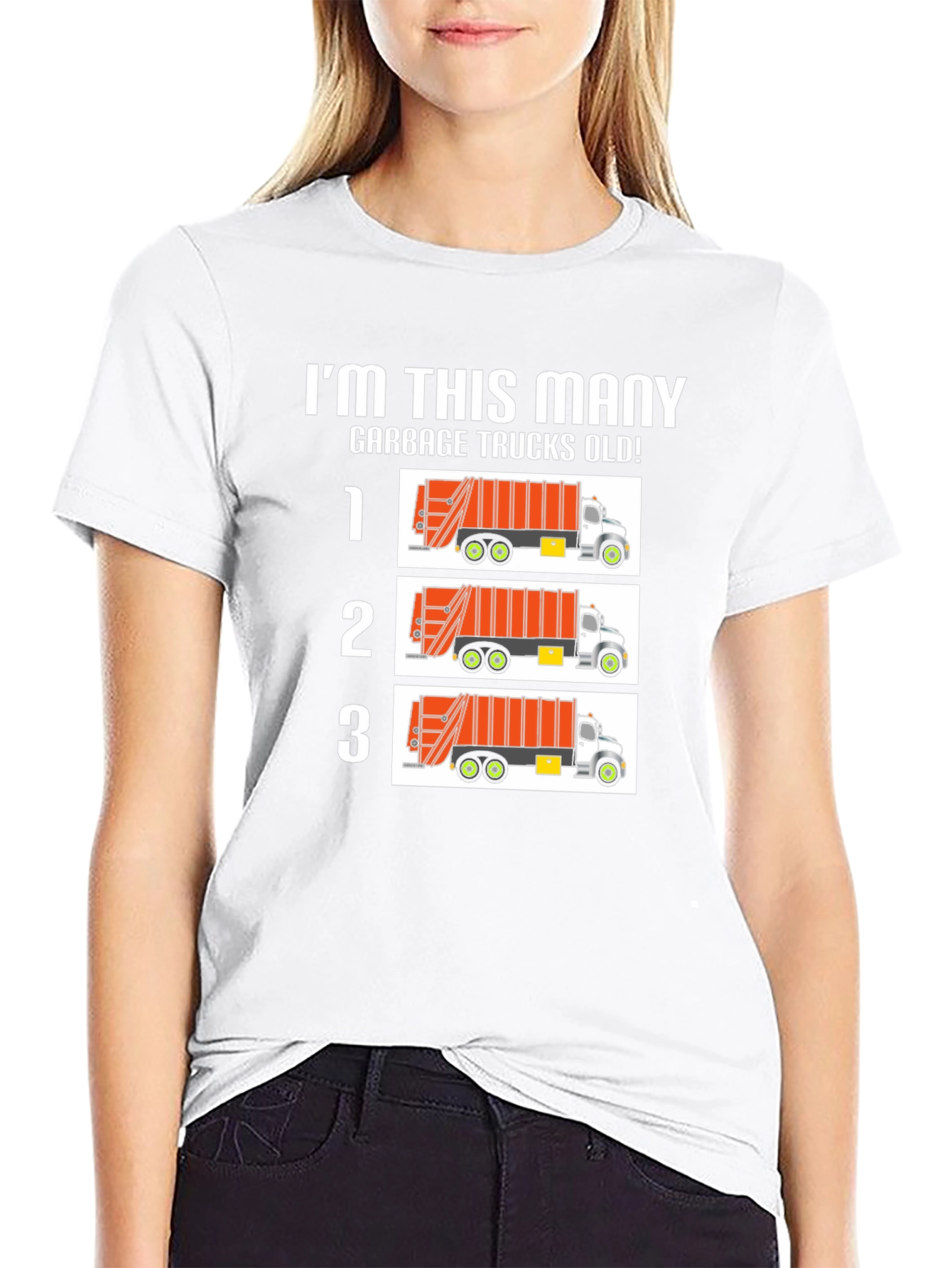 Im This Many Garbage Trucks Old! T-Shirt