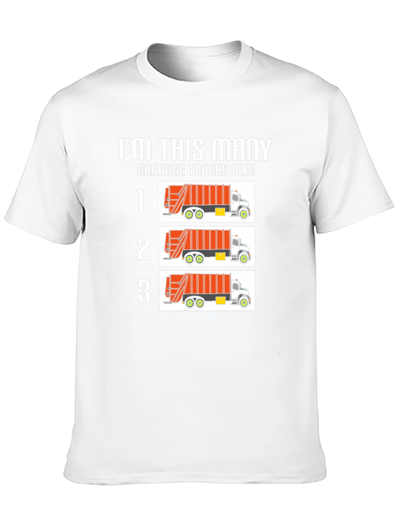 Im This Many Garbage Trucks Old! T-Shirt