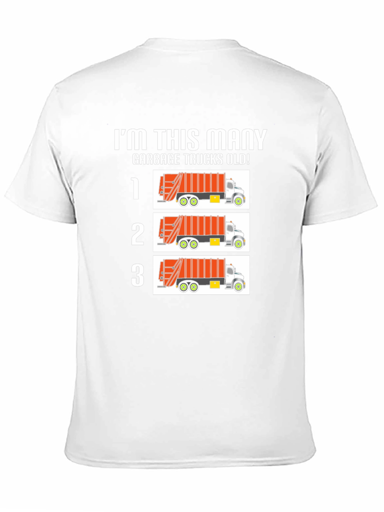 Im This Many Garbage Trucks Old! T-Shirt