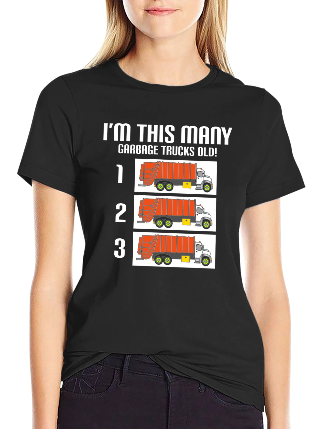 Im This Many Garbage Trucks Old! T-Shirt