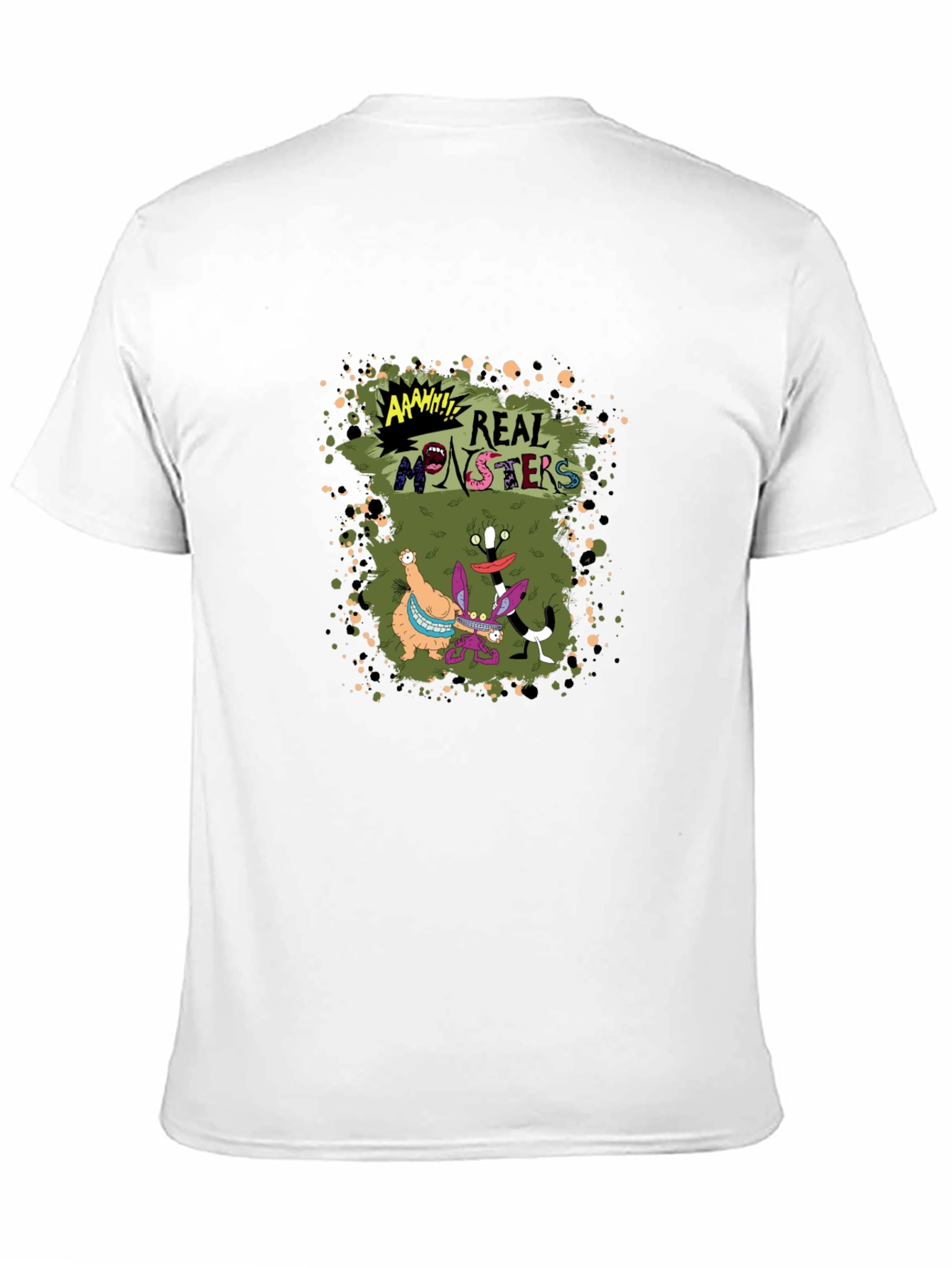 Real Monsters Black T-Shirt