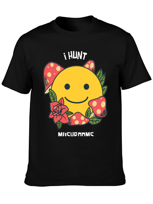I Hunt Mushrooms Graphic T-Shirt
