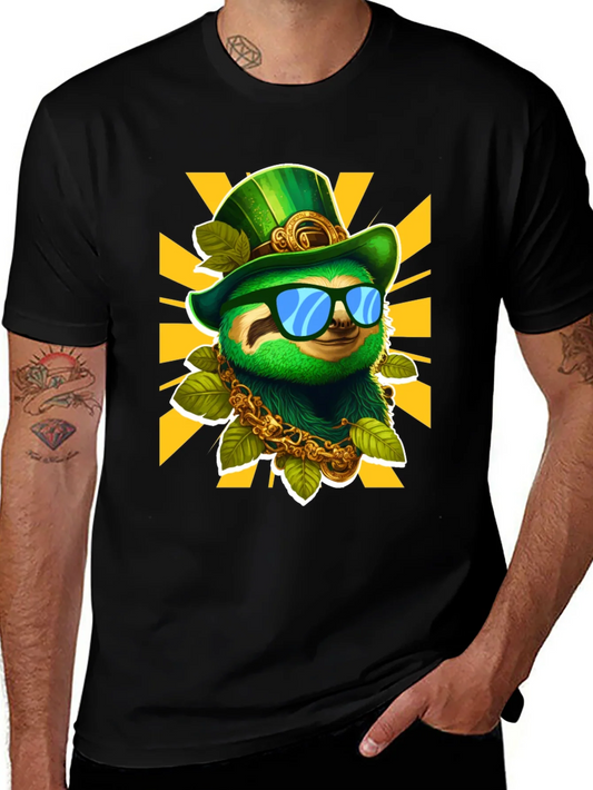 Lucky Sloth St. Patricks Day T-Shirt