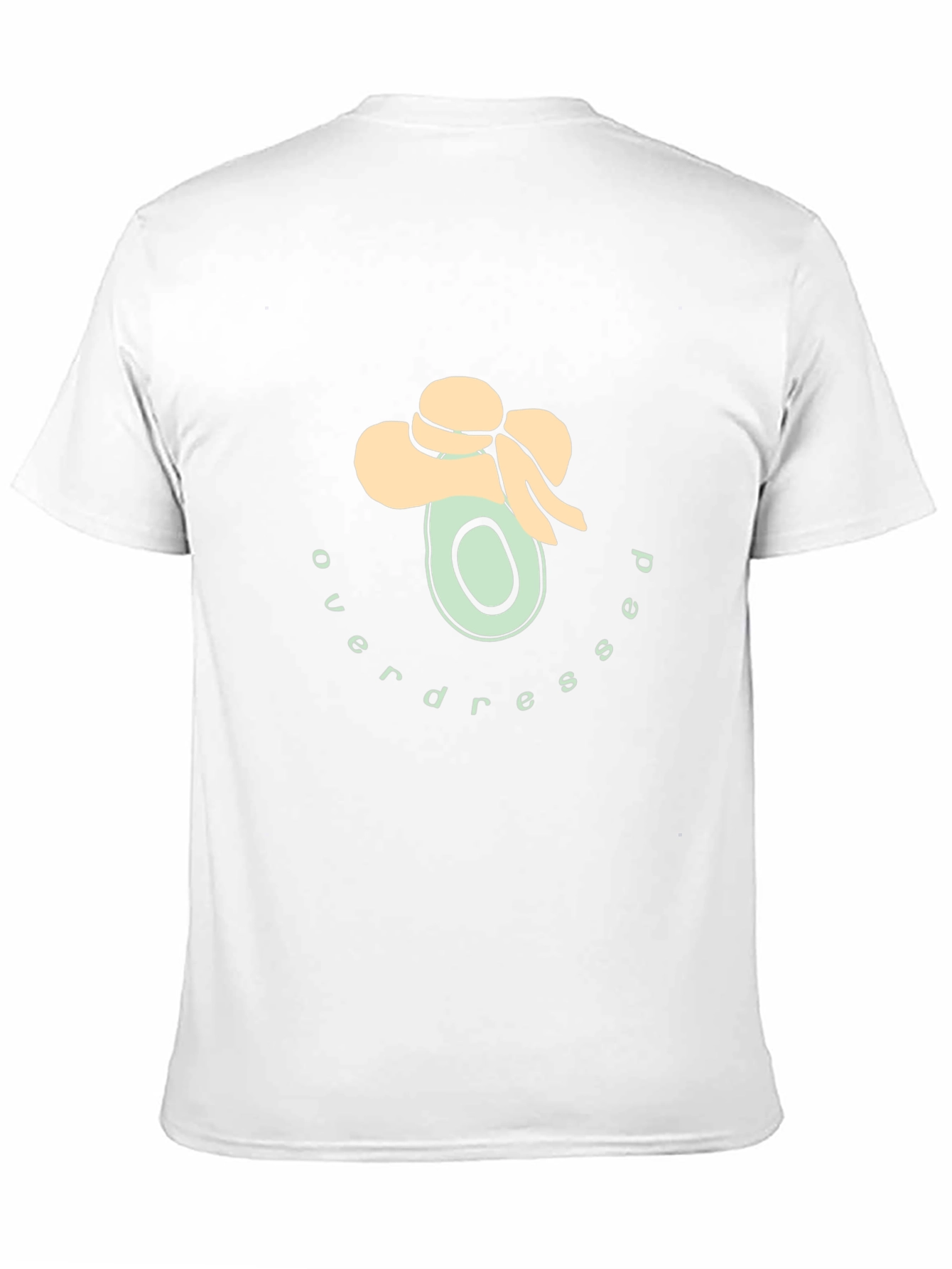 Overdressed Avocado Graphic Tee - Trendy Casual Wear