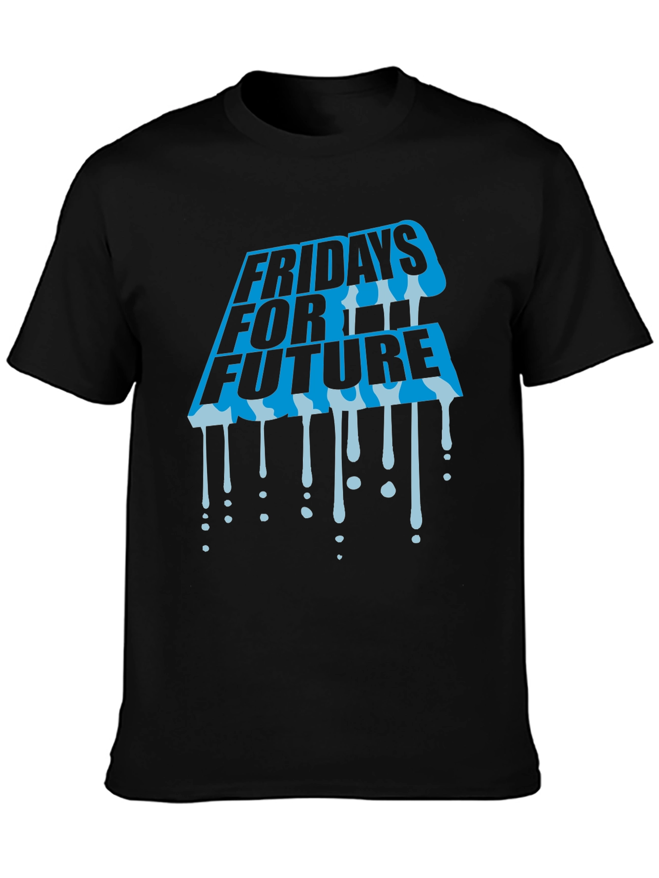 Fridays for Future Graphic Tee - Black