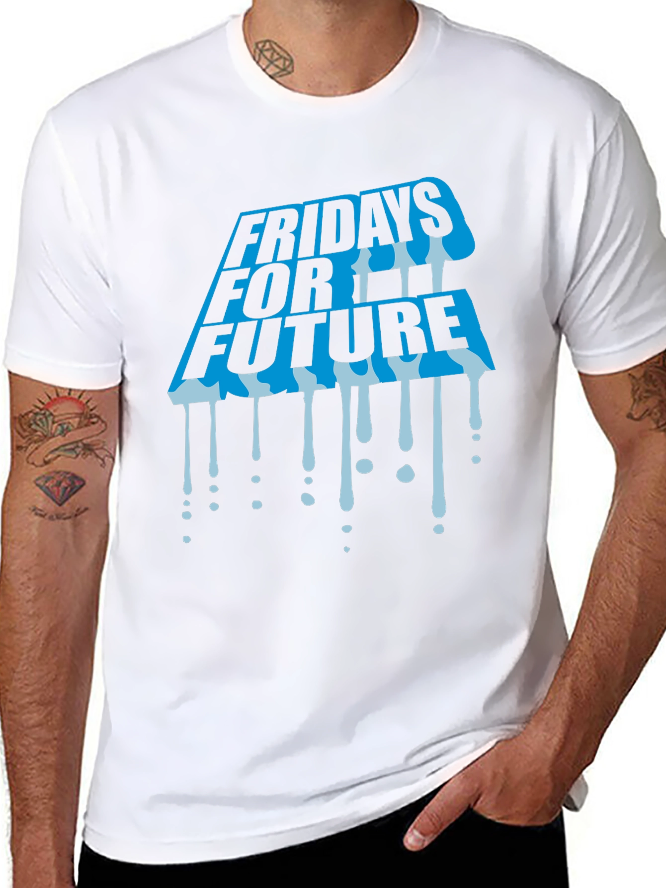 Fridays for Future Graphic Tee - Black
