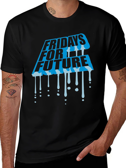 Fridays for Future Graphic Tee - Black