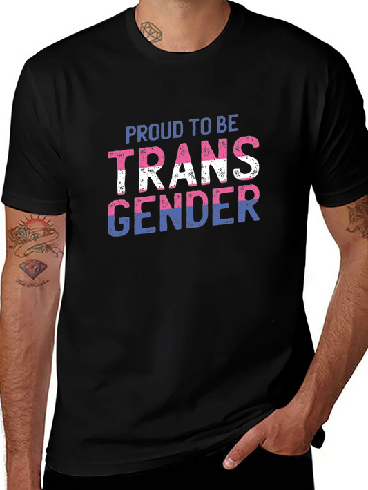 Proud Transgender Pride Graphic Tee