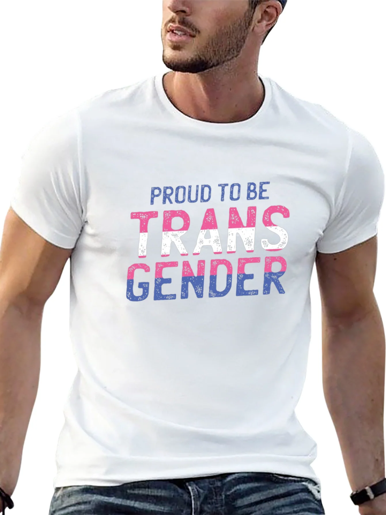 Proud Transgender Pride Graphic Tee