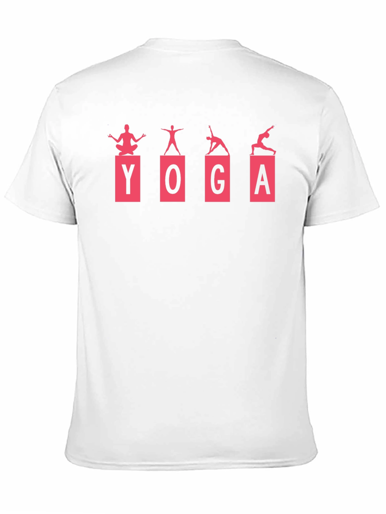 Yoga Poses Black Tee