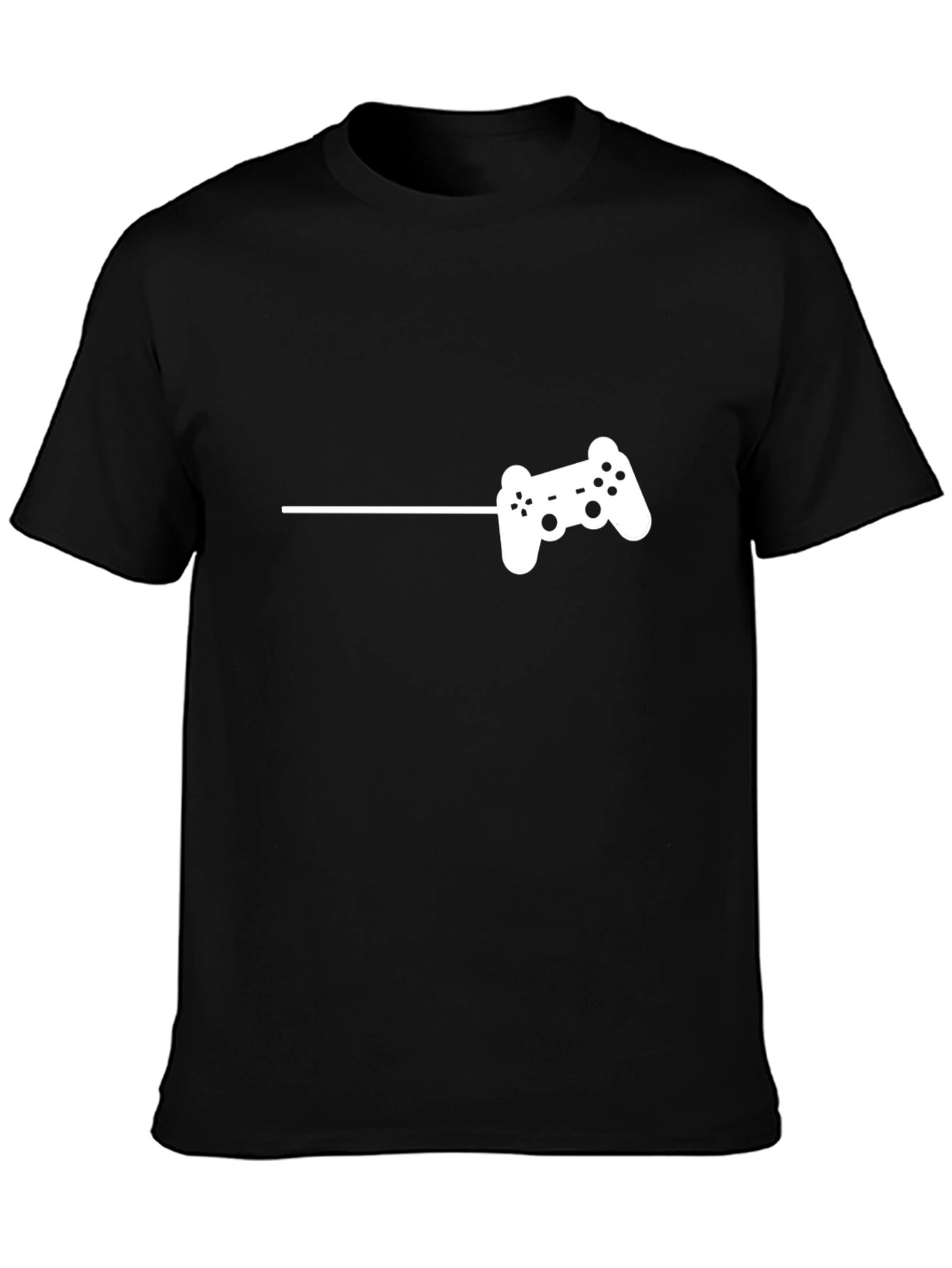 Gamer Controller T-Shirt - Black