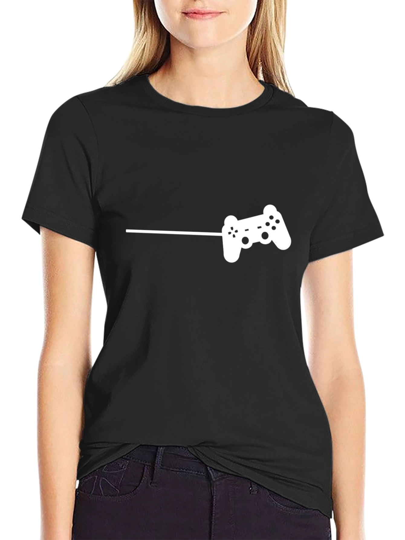 Gamer Controller T-Shirt - Black