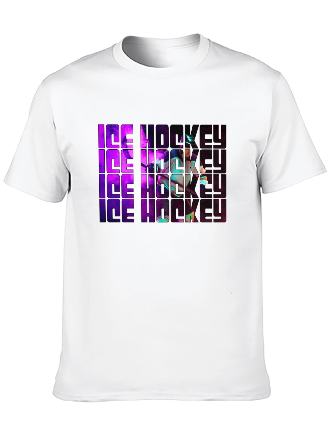 Ice Hockey Graphic Tee - Sportswear Shirt