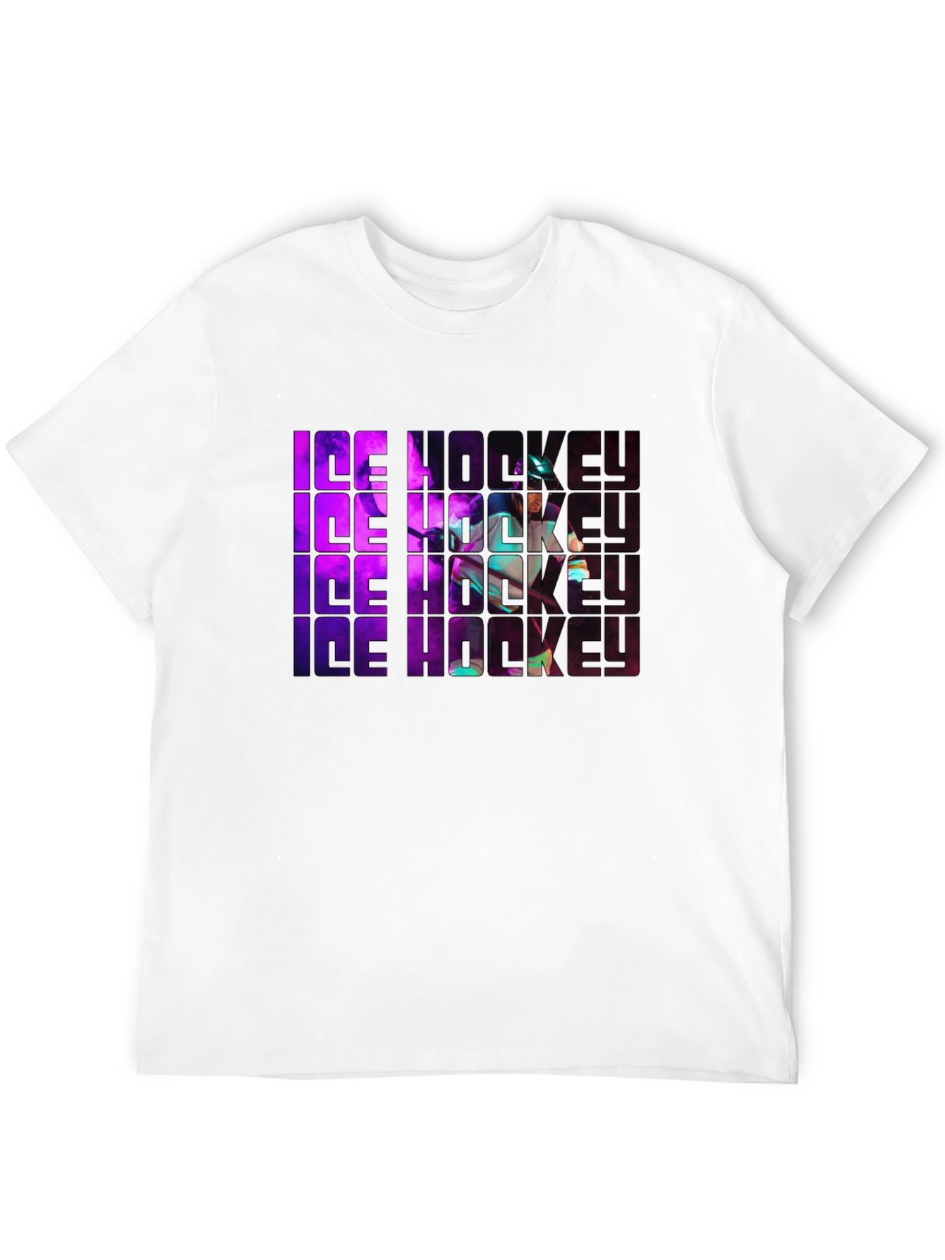 Ice Hockey Graphic Tee - Sportswear Shirt