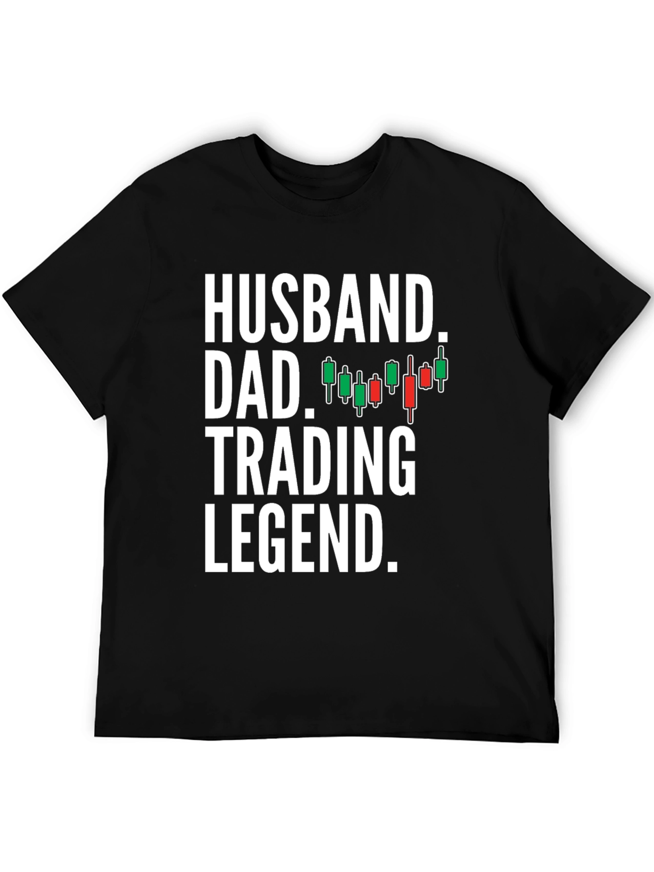 Husband Dad Trading Legend Graphic Tee