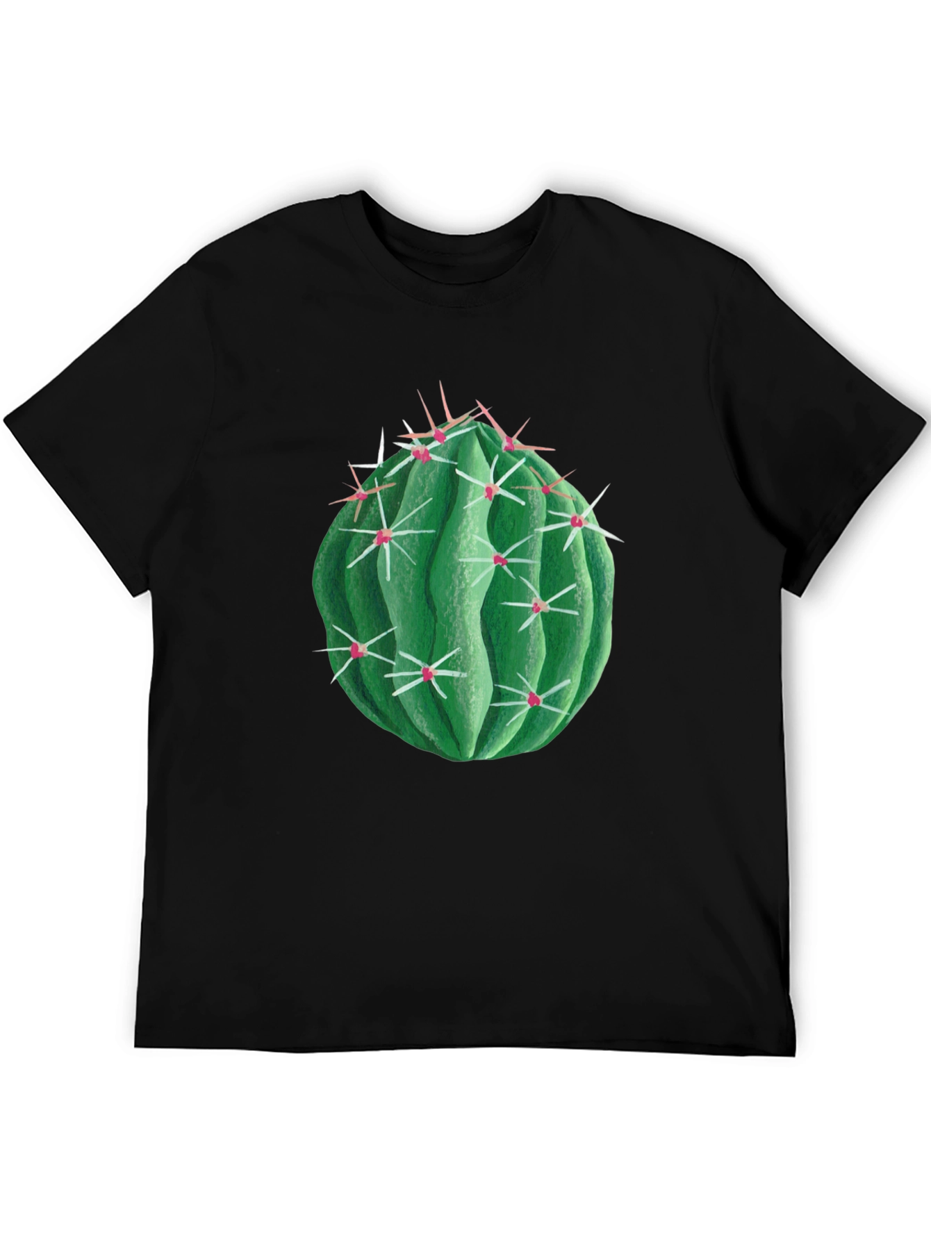 Cactus Graphic Tee - Trendy Plant Lover Shirt