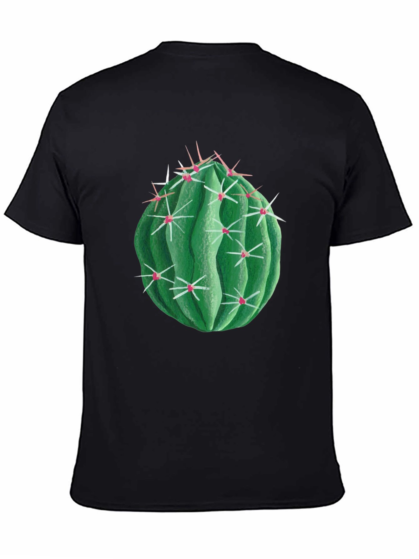 Cactus Graphic Tee - Trendy Plant Lover Shirt