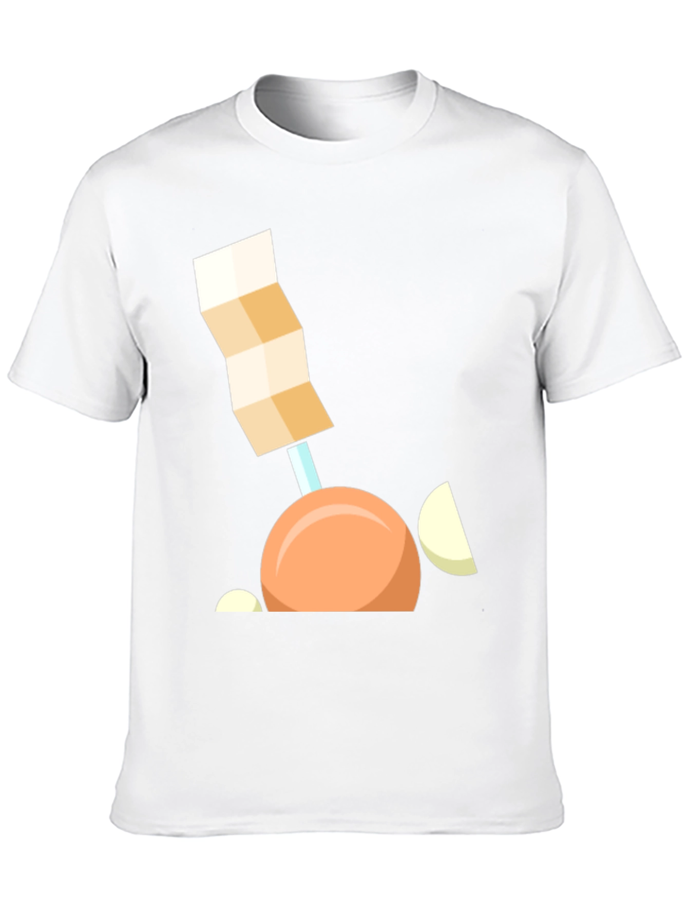 Geometric Onion Cartoon T-Shirt