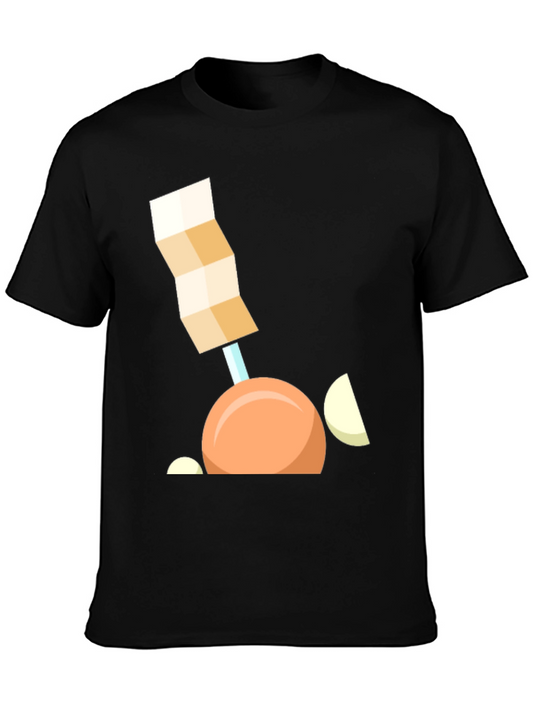 Geometric Onion Cartoon T-Shirt