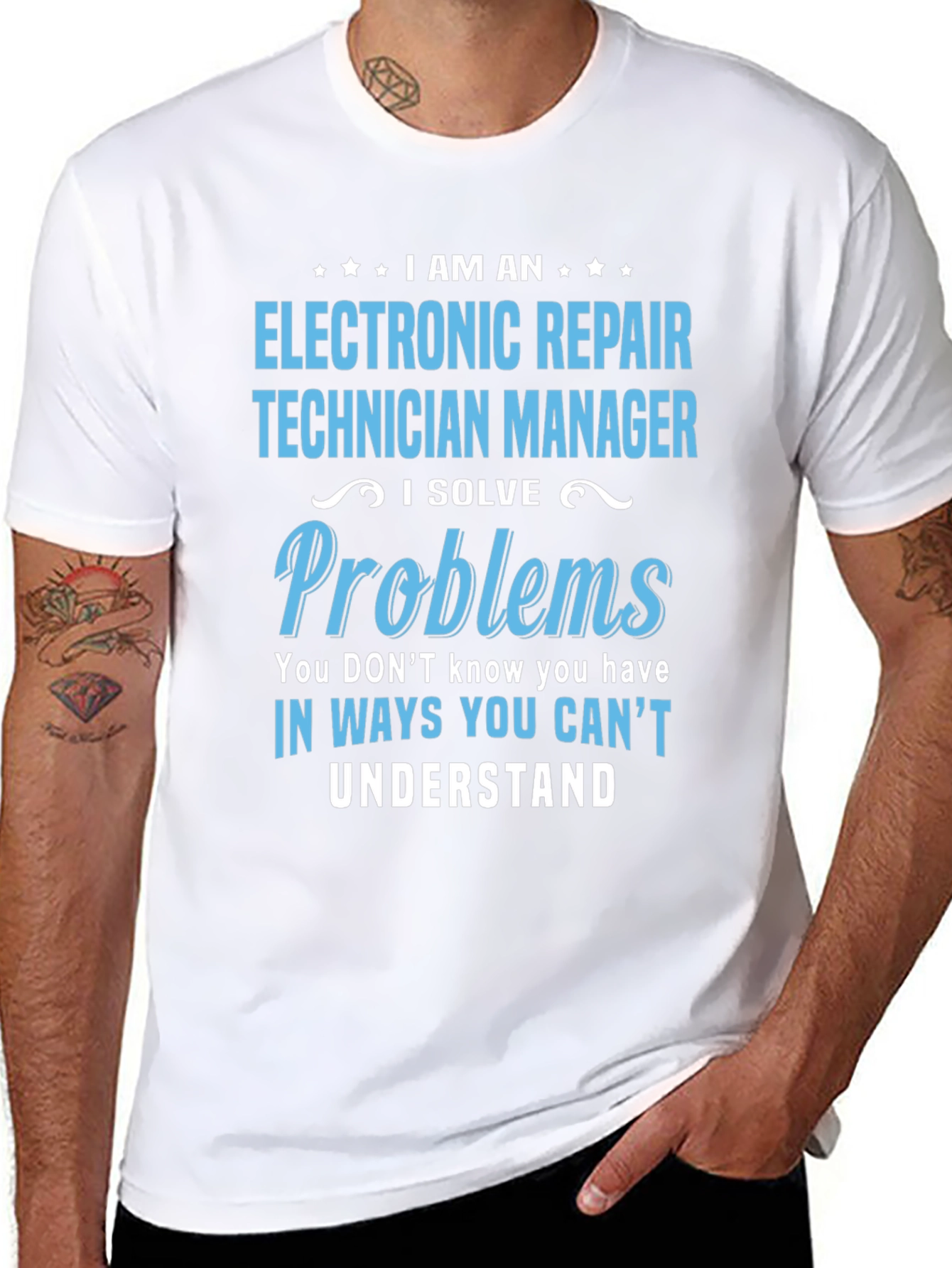 Electronic Repair Technician Manager T-Shirt