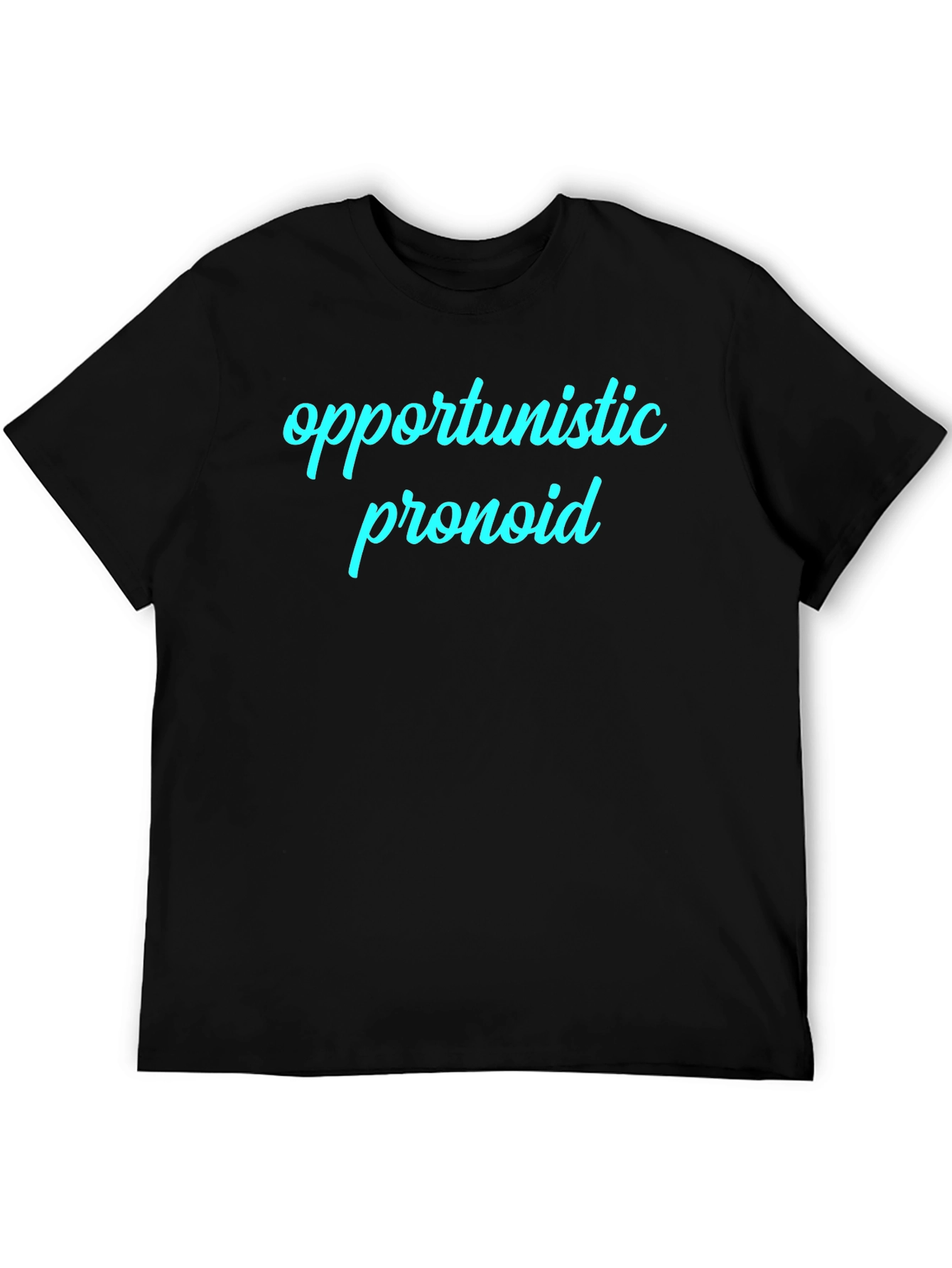 Opportunistic Pronoid Black Tee