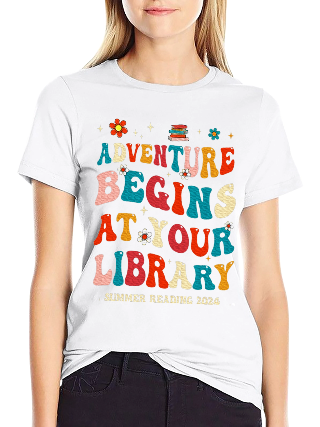 Adventure Begins at Your Library T-Shirt