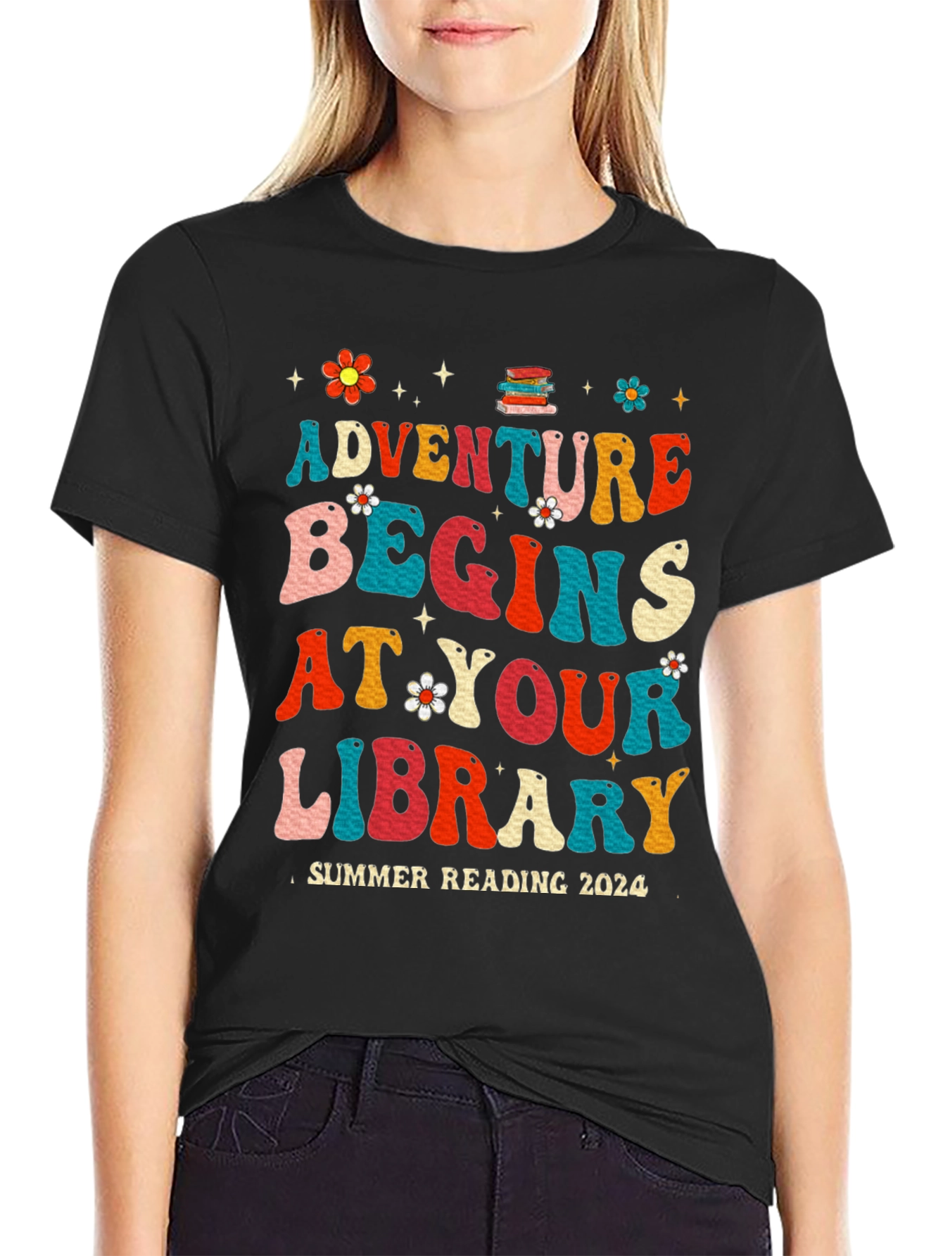 Adventure Begins at Your Library T-Shirt