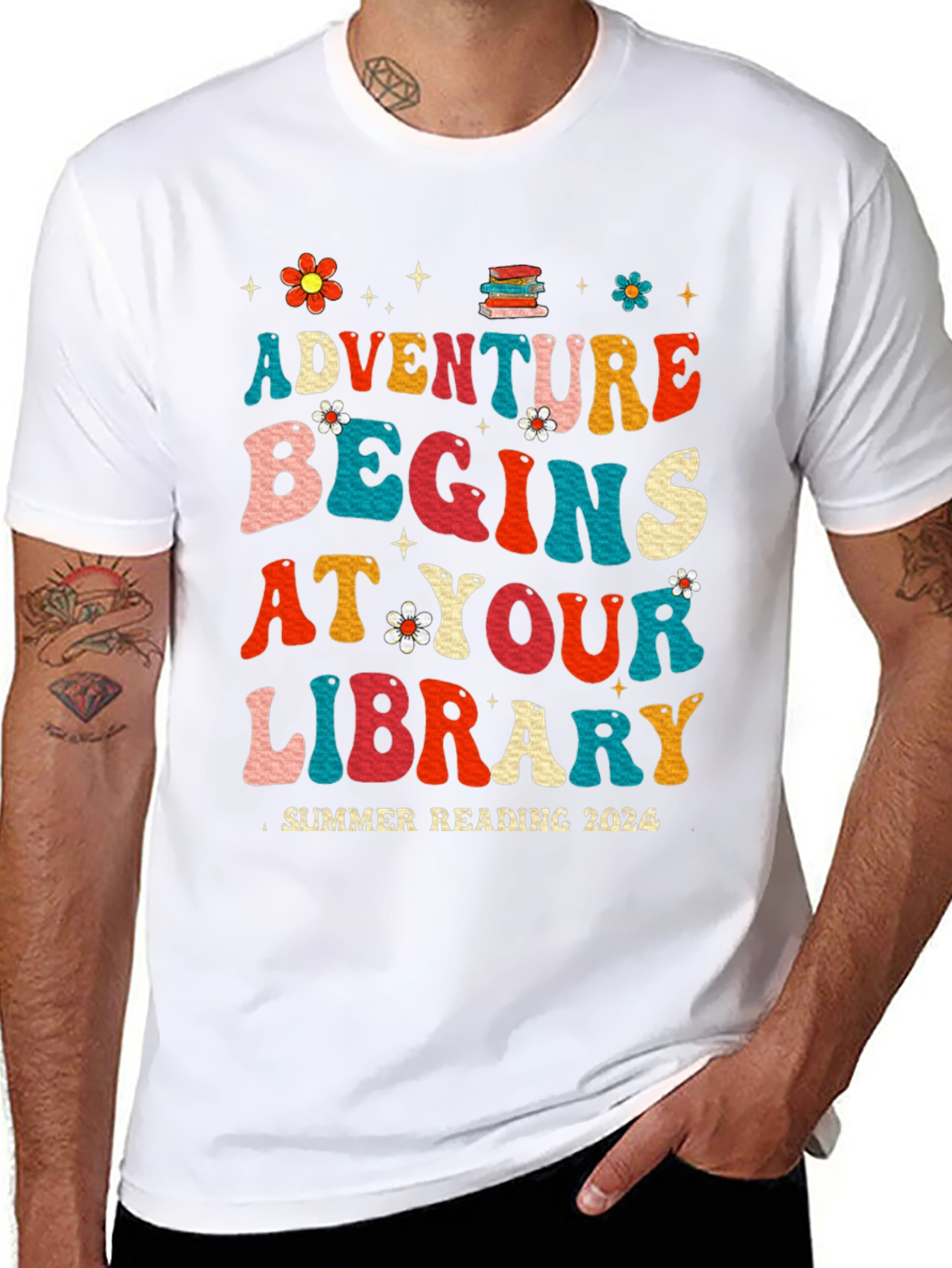 Adventure Begins at Your Library T-Shirt
