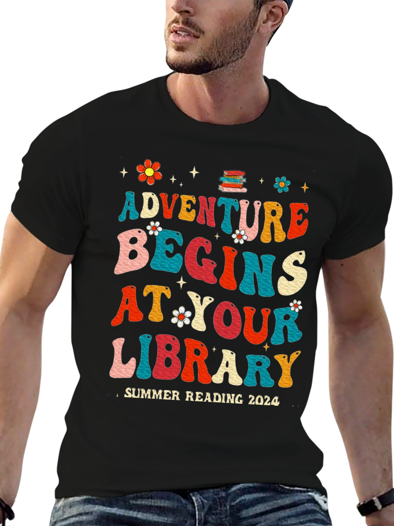 Adventure Begins at Your Library T-Shirt