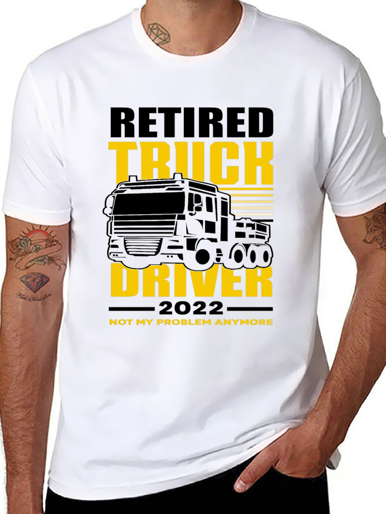 Retired Truck Driver 2022 T-Shirt