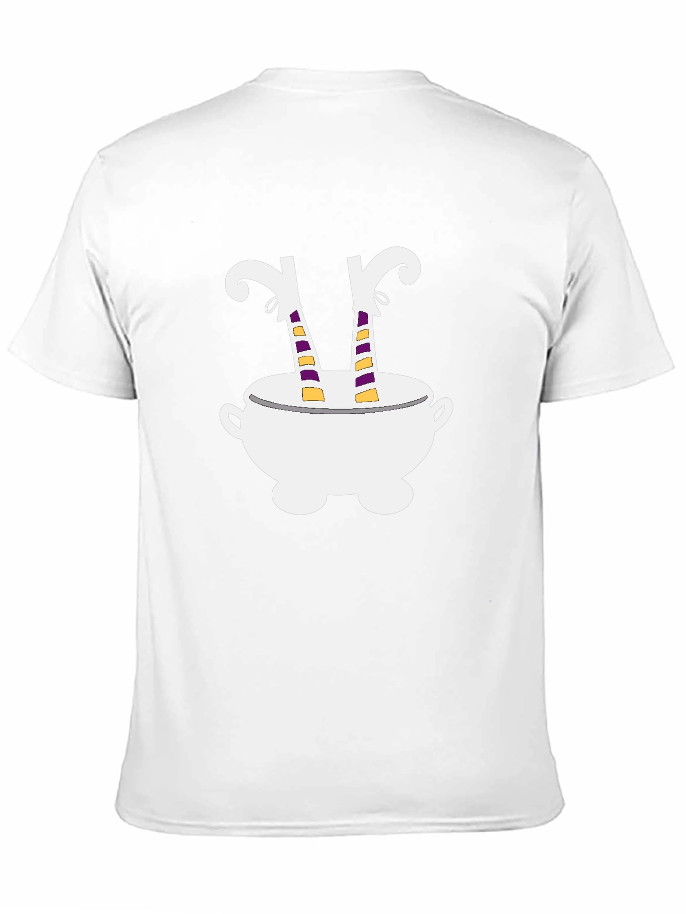 Witch Legs Cauldron T-Shirt Halloween