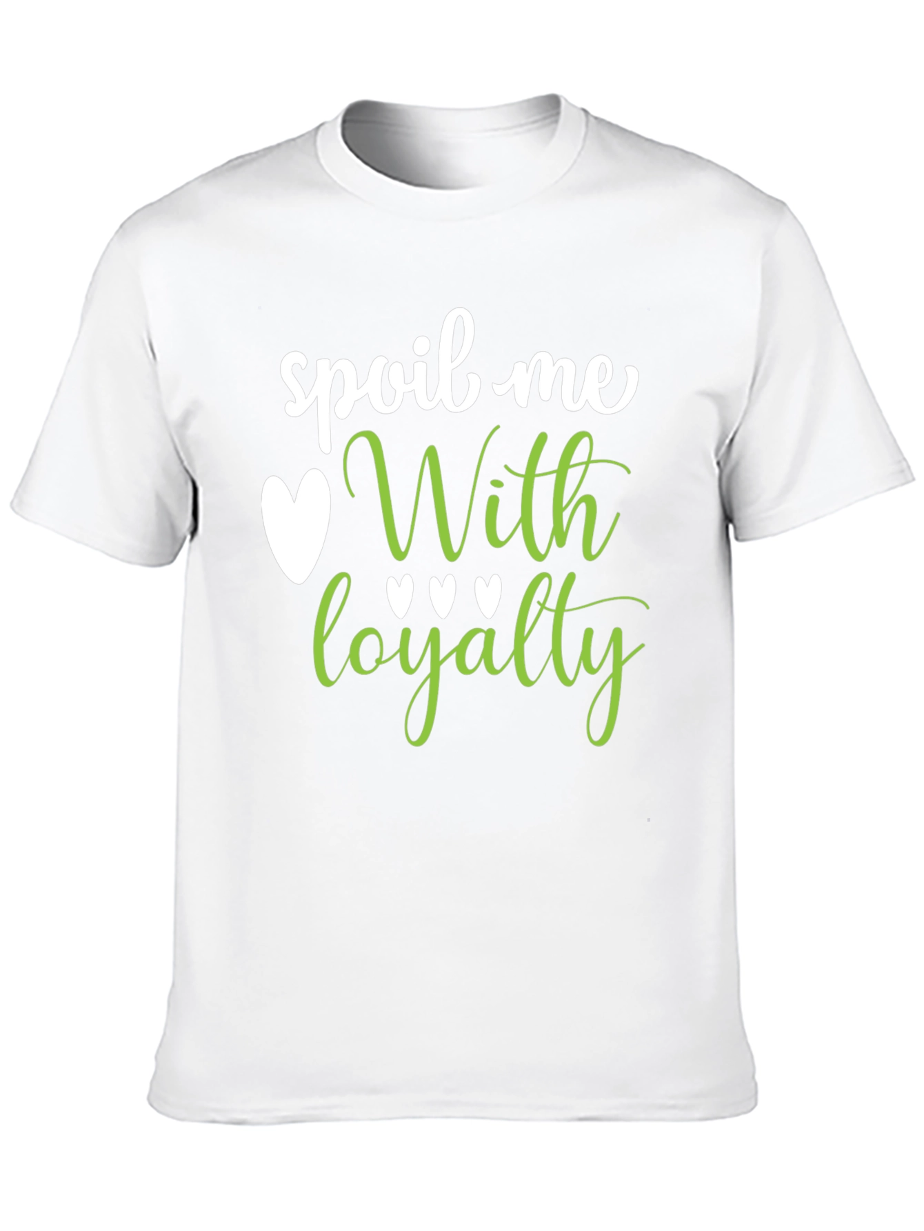 Spoil Me With Loyalty Graphic Tee - Black