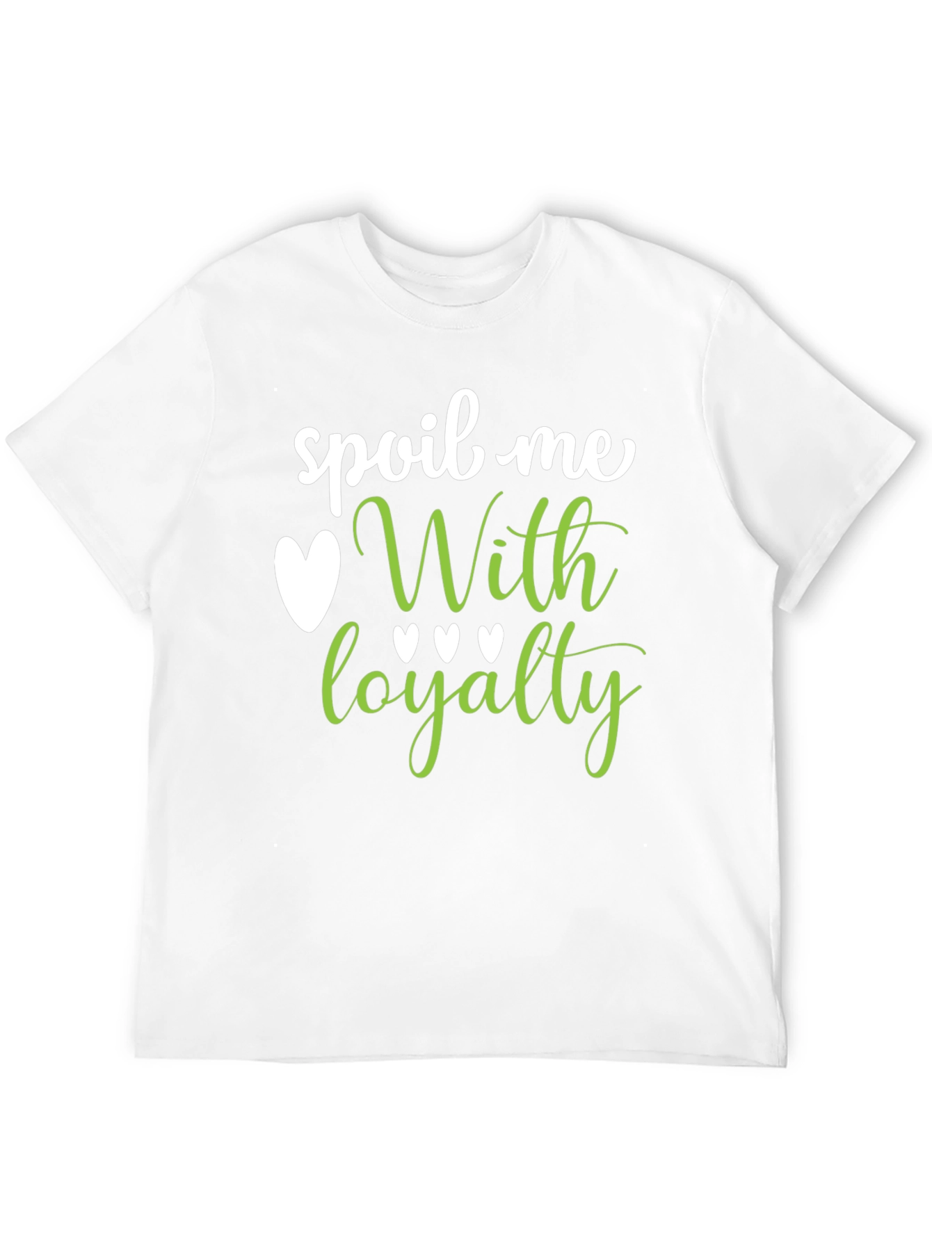 Spoil Me With Loyalty Graphic Tee - Black
