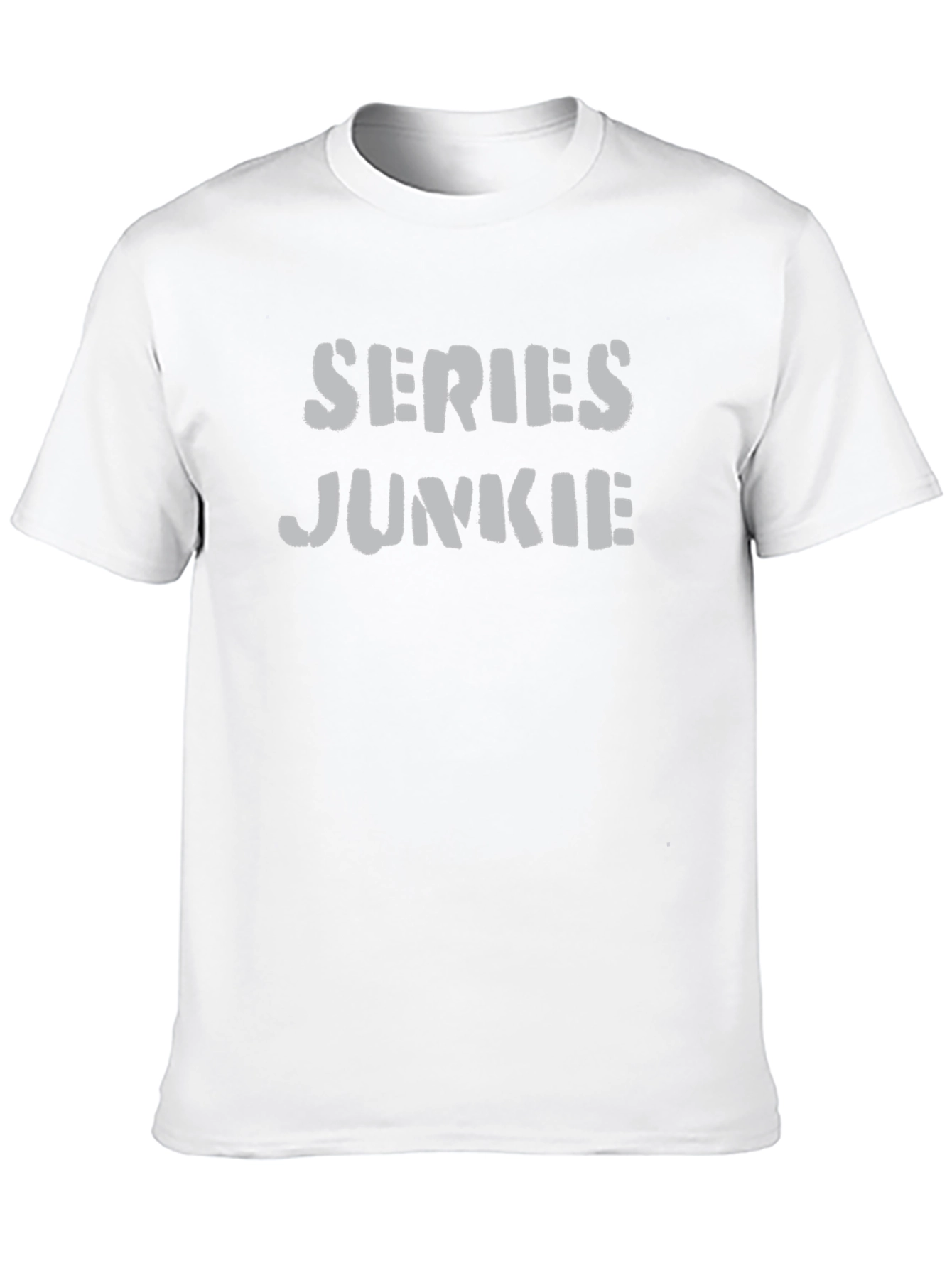 Series Junkie Black Graphic T-Shirt