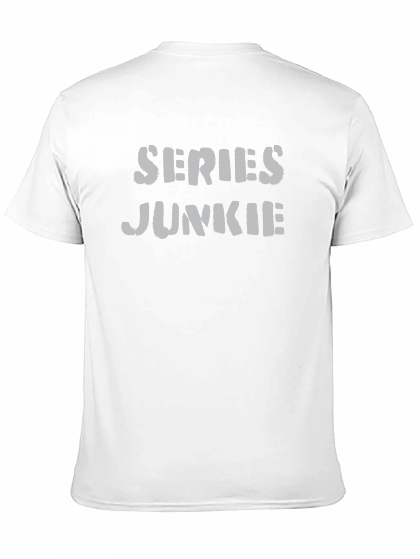 Series Junkie Black Graphic T-Shirt